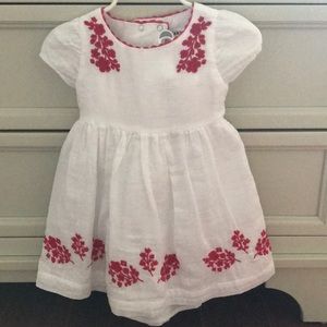 Artisan embroidered dress
